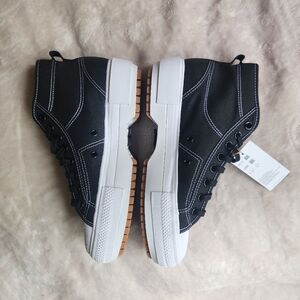 ADIDAS Nizza Trek PLateform Shoes Black White Sole Sz 9, 9 1/2, 10 new